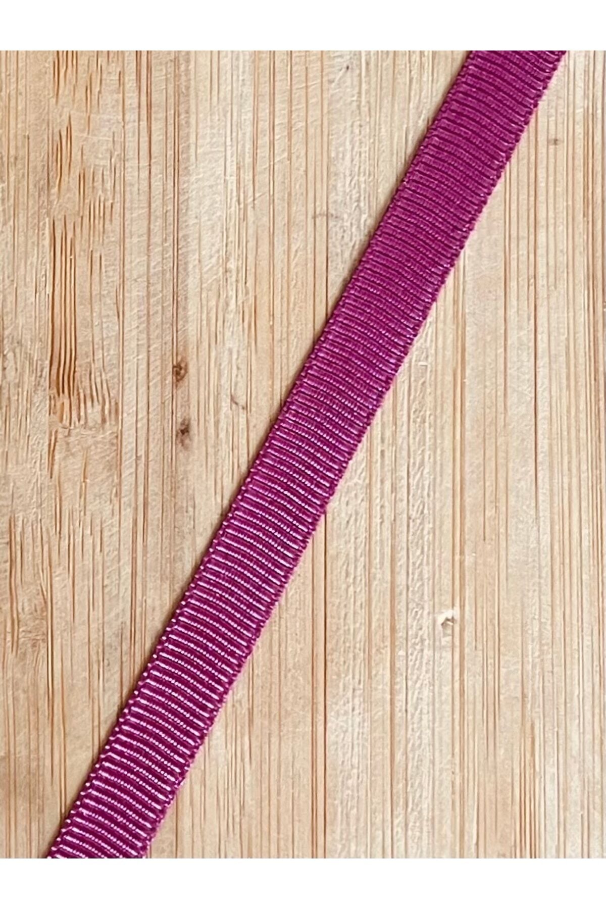 1cm. 5metre. Grogren Kurdele. Soluk Fuşya