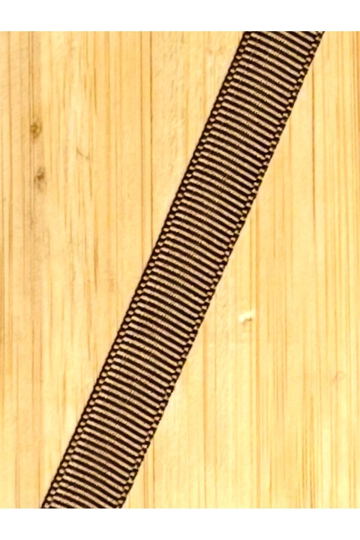 1cm. 5metre. Grogren Kurdele. Koyu Haki