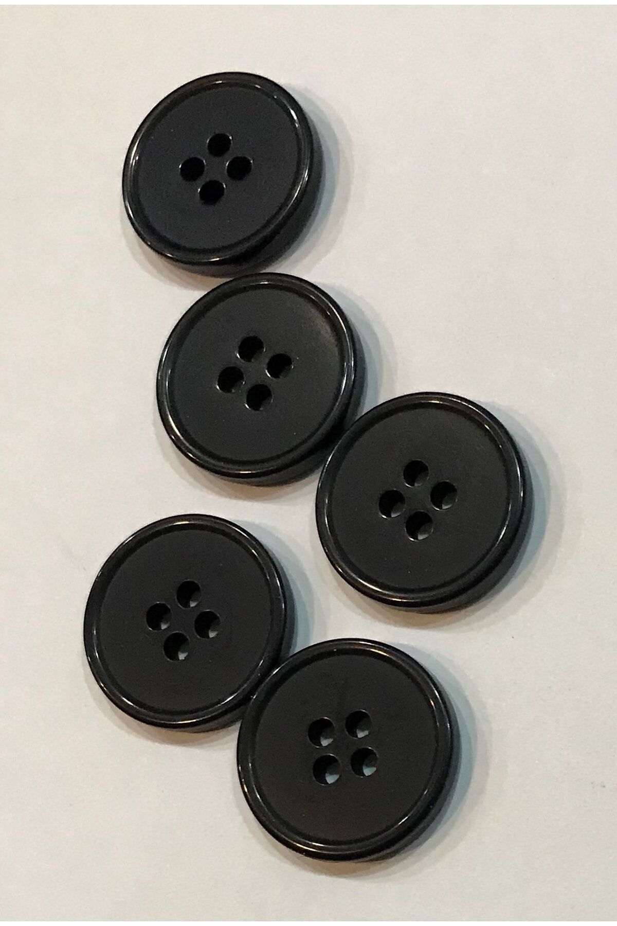 Yelek, Hırka Ve Ceket Düğmesi. 2cm 5'li Pkt. Koyu Lacivert