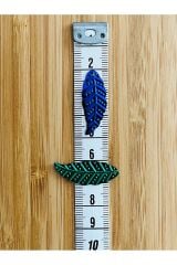 Yemeni, Oya, Abiye, Halay Mendili, Halhal Yaprak El işleme Pul. 29x11mm. 20gr. Tahmini:150-160 Ad.