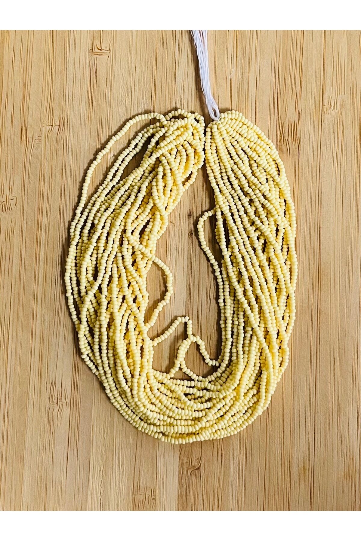 9 Dizi. Renk. Saman Sarısı. Boncuk Çekoslovakya, Adana, Hapishane Işi, Iğne Oyası Ve Işleme Boncuğu