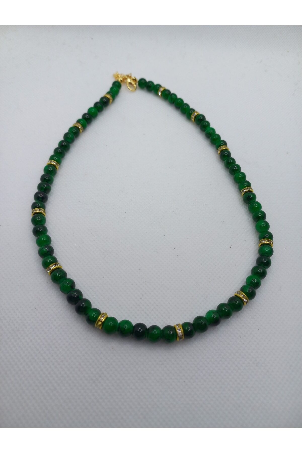 Yeşil Dogaltaş Kolye