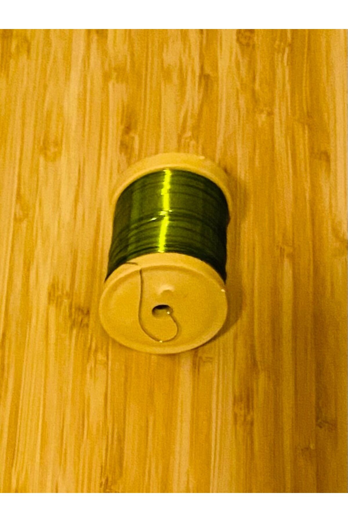 Yeşil Filografi ve oya çiçek teli No: 30. 45 +/-2 gram.