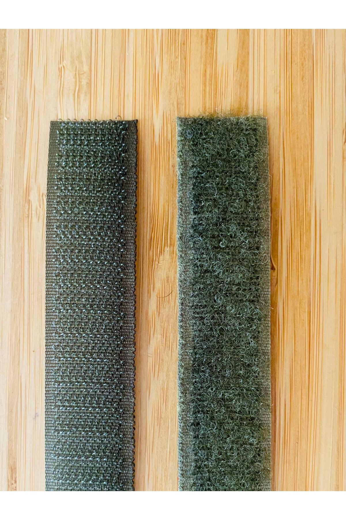 2 cm Asker yeşili Cırt Güçlü Cırtlı Bant 1 metre. Asker yeşili