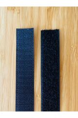 2 cm Siyah Cırt Güçlü Cırtlı Bant 1 metre. Siyah