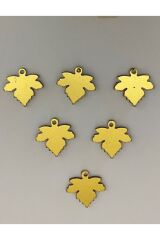 Çınar Yaprağı Gold. Oya, Abiye, Halhal, Bileklik, Kolye Vb. Pleksi Plastik El Işleme Pul. 20gr.