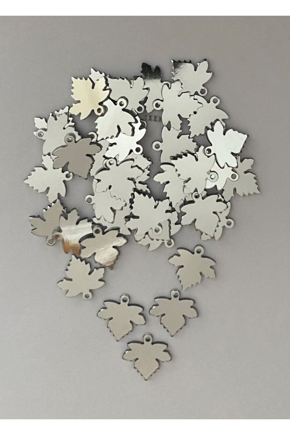 Çınar Yaprağı. Oya, Abiye, Halhal, Bileklik, Kolye Vb. Pleksi Plastik El Işleme Pul. 20gr.