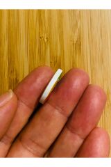 Çiçek Desen Boyalı Dekoratif Ahşap Düğme 25 Mm. 5'li Paket.