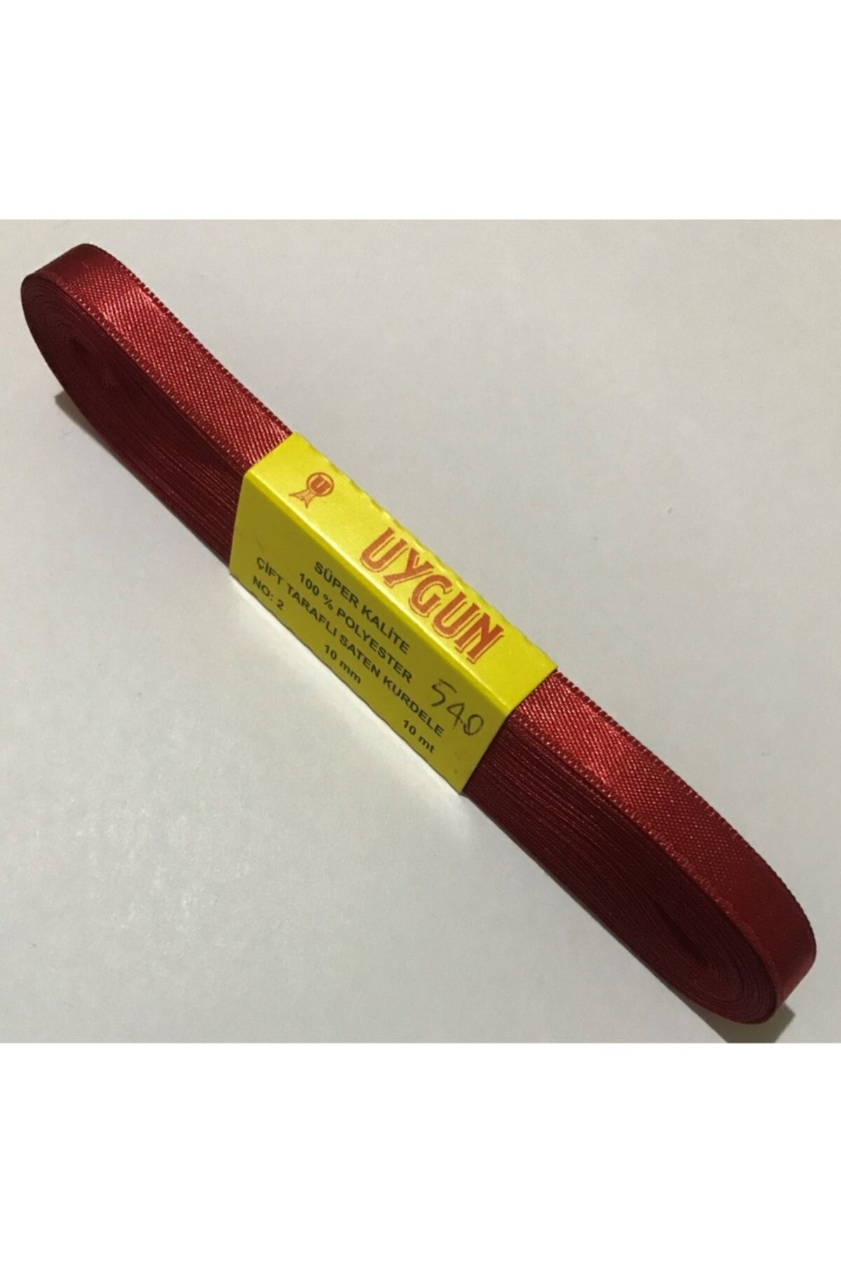 Saten Kurdele 1cm. 10metre.