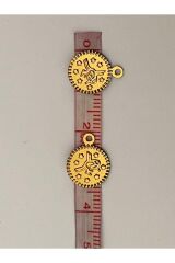 Ince Tuğra Plastik Pul 13mm. Tahmini 240 ad.. Gold. Ürün ebat ve renk tonu öncekinden farklıdır.