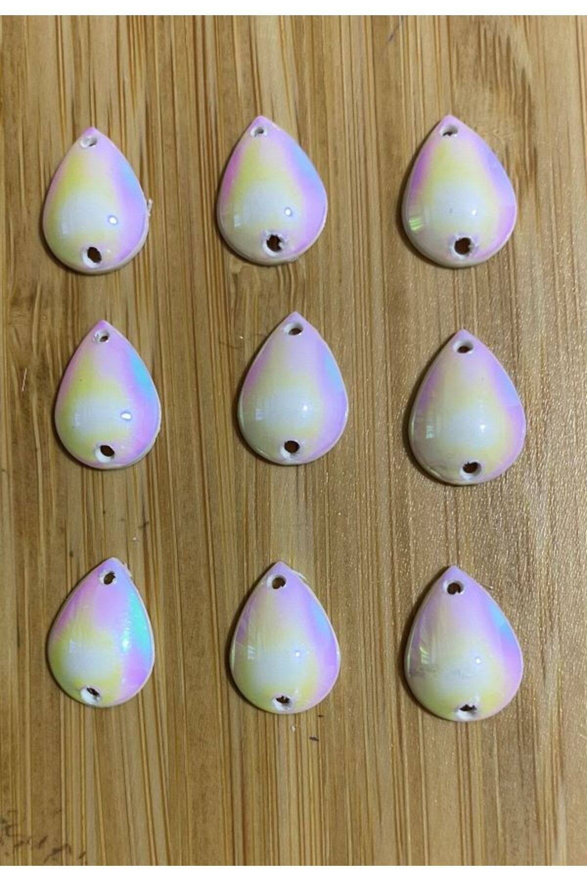 Abiye, Yazma, Halay Mendili, Vb.işleme. Pleksi Çukur Damla Pul. 11mmx15mm. 20gr. Takriben 125 ad.