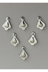 Yonca Üç Yapraklı küpe. Oya, Abiye, Halhal, Bileklik, Kolye Vb. Pleksi Plastik El Işleme Pul. 20gr.