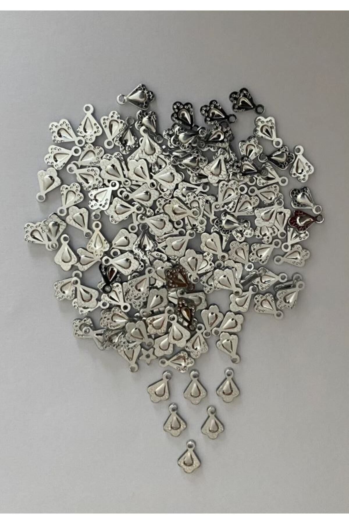 Yonca Üç Yapraklı küpe. Oya, Abiye, Halhal, Bileklik, Kolye Vb. Pleksi Plastik El Işleme Pul. 20gr.