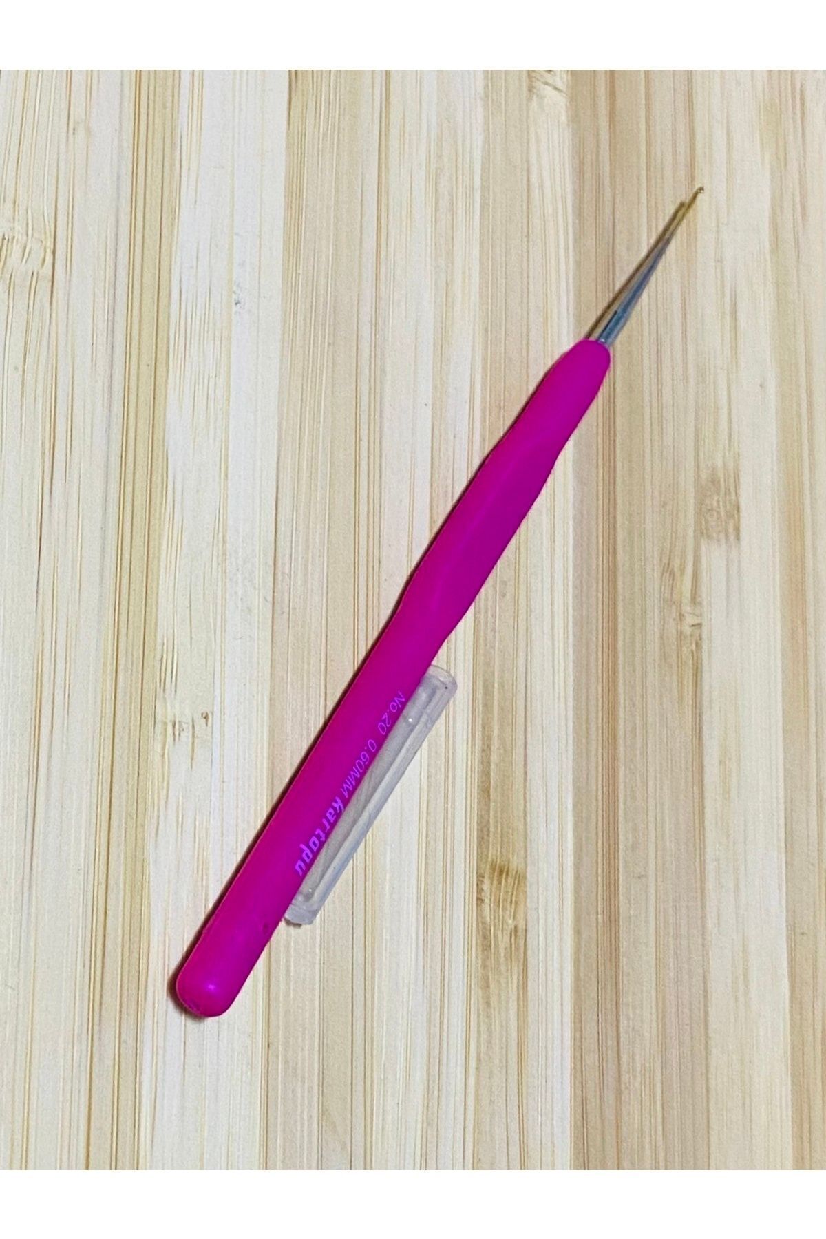 Yumuşak Silikon Saplı Oya Ve Dantel El Işi Tığ. No: 20. 1 Adet.