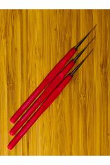 Yumuşak Silikon Saplı Oya Ve Dantel El Işi Tığ. No: 20. 3 Adet.