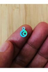 Yuvarlak Ayyıldız Jan Jan Gri. Pleksi Kalın Pul. 20gr