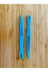 Ağ File Örgü Mekik Iğnesi. 2’li Set.