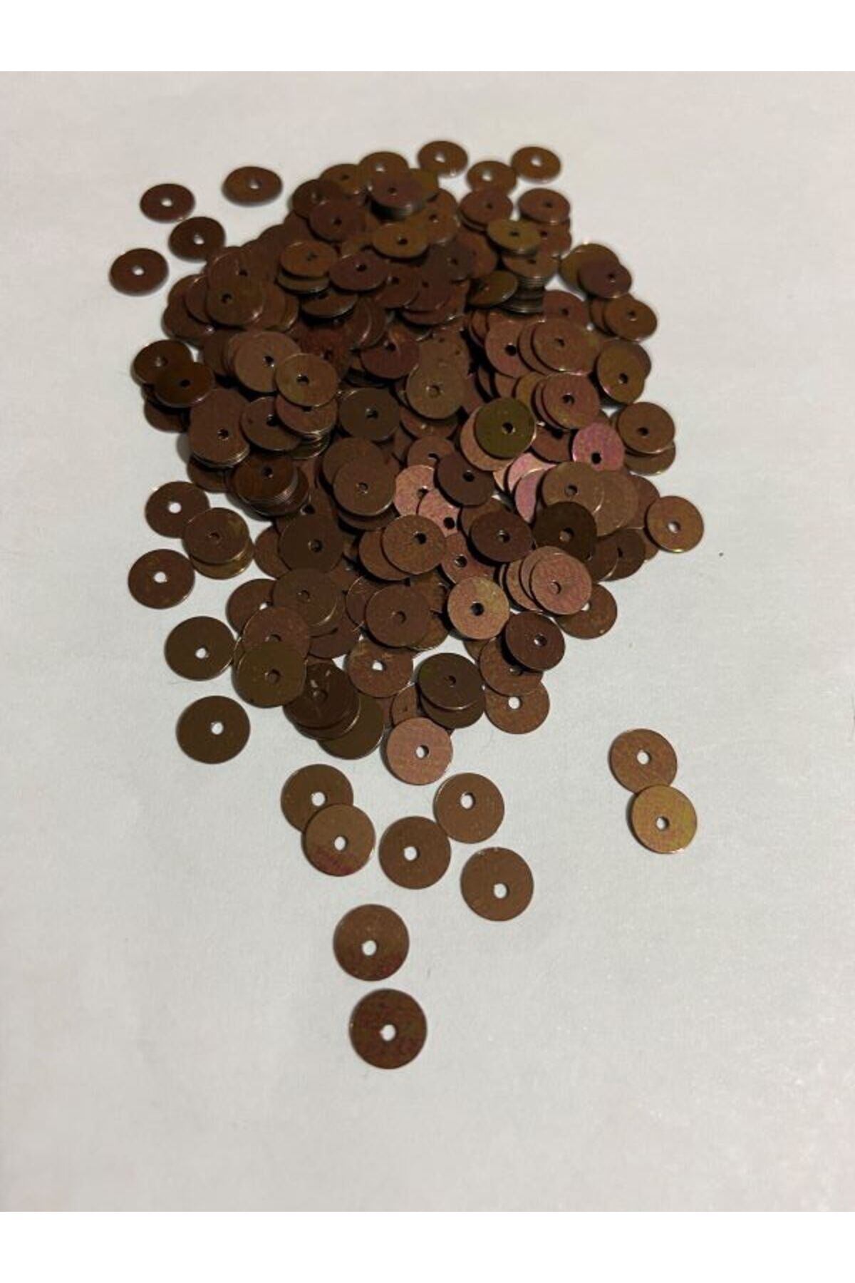 Orta Delikli Yazma Oyası, Havlu, Abiye, Çeyizlik Vb Işleme Pul 6mm. 17gr.