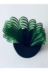 Çizgili şifon kurdele (Kurdale) 2.5cm x 20metre. Renk No:16