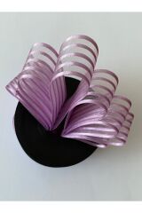 Çizgili şifon kurdele (Kurdale) 2.5cm x 20metre. Renk No:18