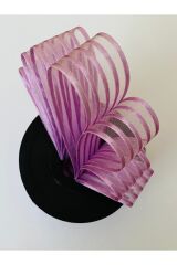 Çizgili şifon kurdele (Kurdale) 2.5cm x 20metre. Renk No:18