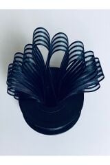 Çizgili şifon kurdele (Kurdale) 2.5cm x 20metre. Renk No:21