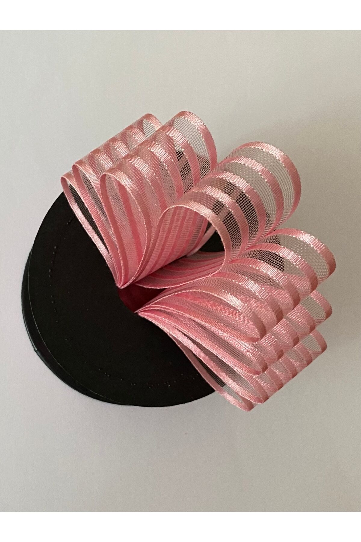 Çizgili şifon kurdele (Kurdale) 2.5cm x 20metre. Renk No:9