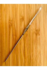 Oya Ve Dantel Metal Sapsız El Işi Sarı Uç Tığ Seti. No: 11, 12, 13, 15, 16, 17, 20. 7'li Set.