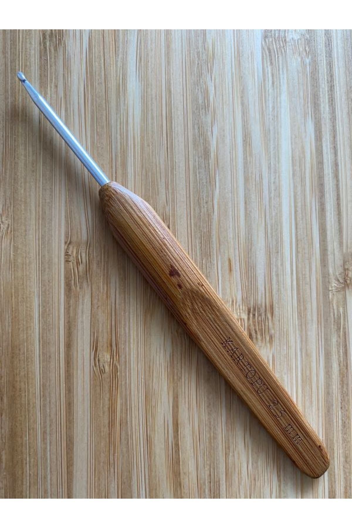 Ahşap Saplı Örgü Tığ No:3