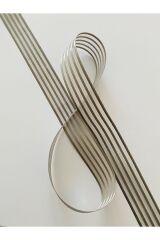 Çizgili Şifon Kurdele. 2.5cm X 4metre.