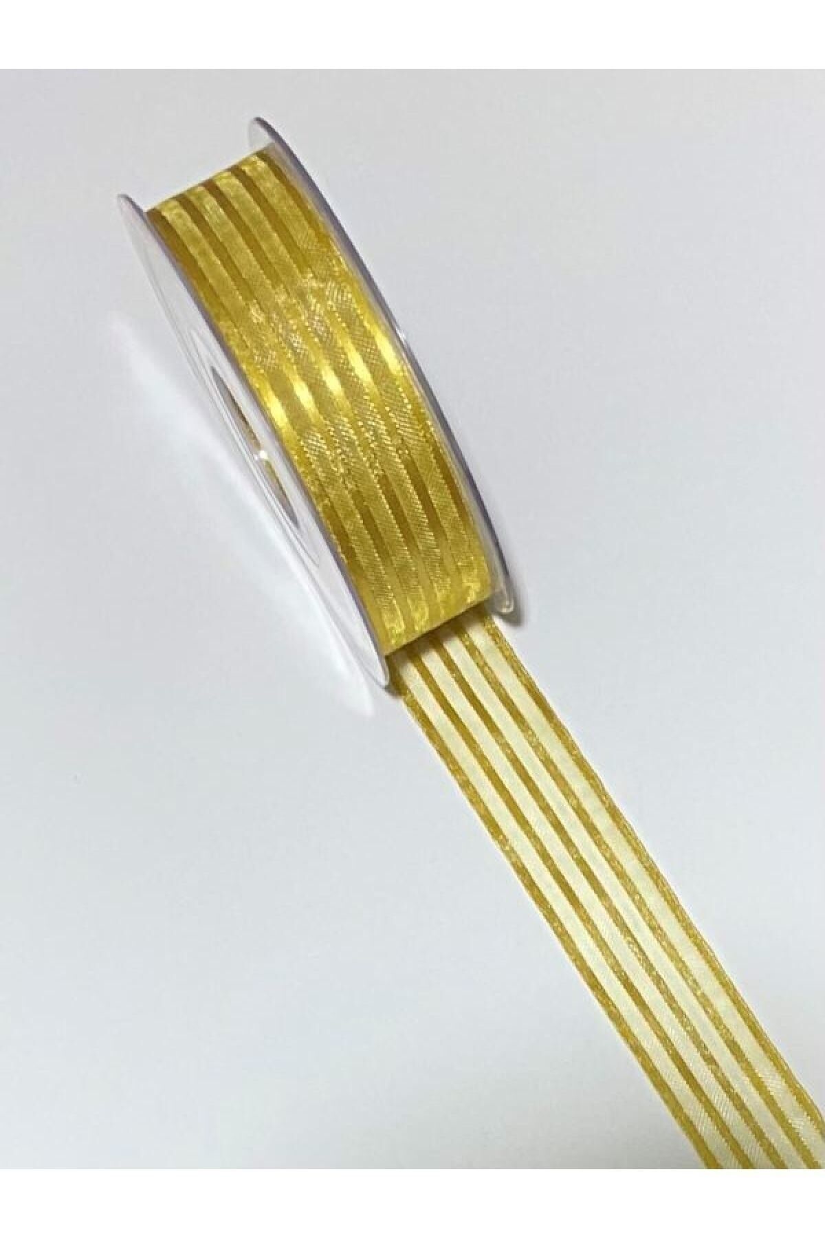 Çizgili Şifon Kurdele. 2.5cm X 4metre.