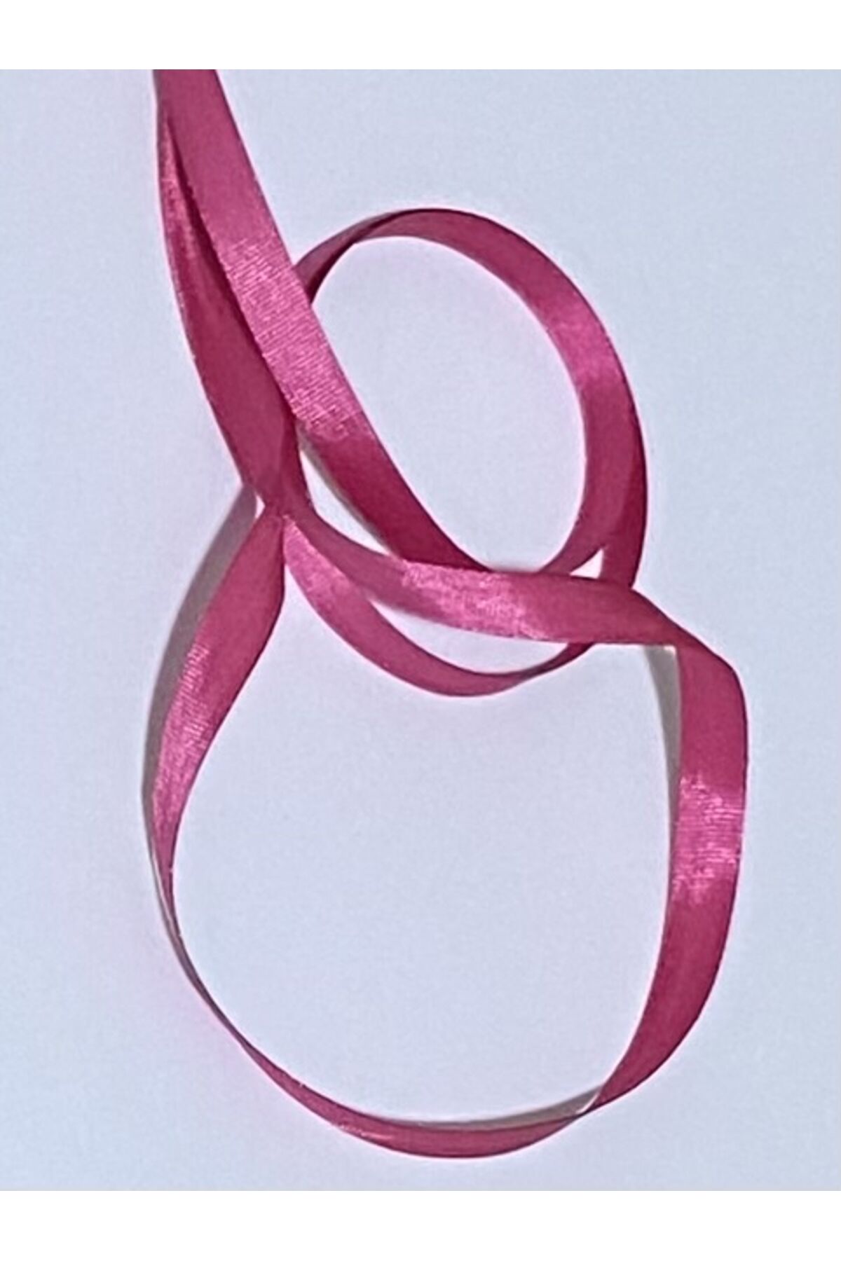 Ipek Nakış Kurdele 7mm. 11,35 metre. Renk No:186 Fuşya.