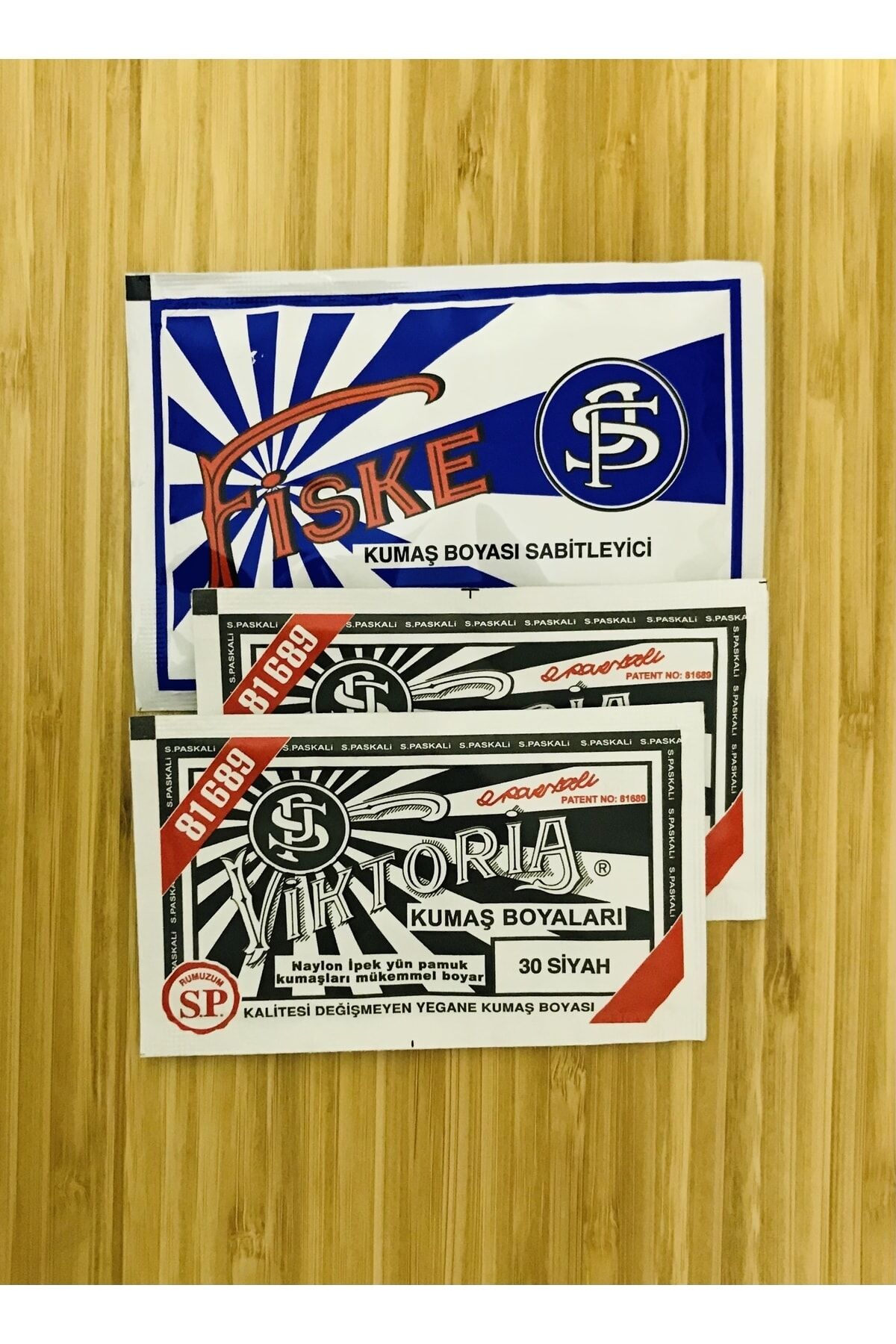 Ipek Yün Ve Pamuklu Kumaş Boyası 3lü Set.