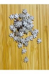 Oya, Abiye, Halhal, Bileklik, Kolye Vb. Pleksi Gonca Plastik El Işleme Pul. 20gr. Gümüş.