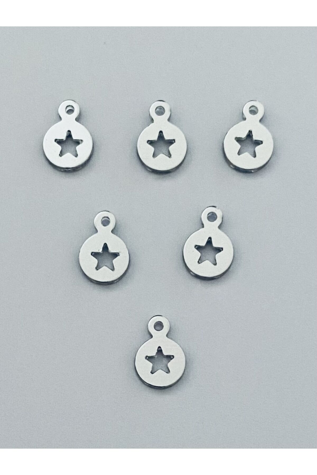 Oya, Abiye, Halhal, Bileklik, Kolye. Içi Yıldız Pleksi (KALIN) Plastik El Işleme Pul. 20gr.