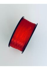 Saten Kurdele 5mm x 100metre. Renk No: 310. Kırmızı.  Pantone: 18-1660