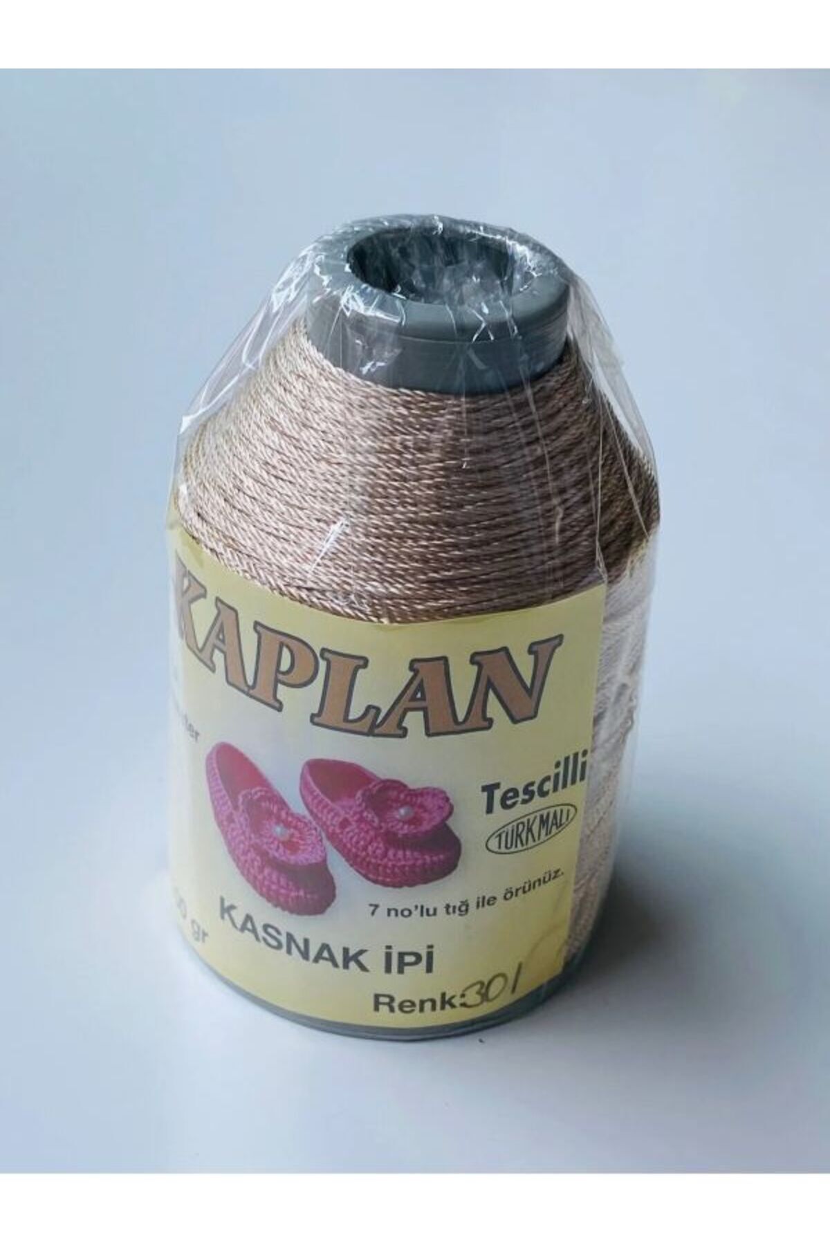 9 Kat 100 Gr Polyester Şal Örgü, Patik Ve Kasnak Ipliği Krem 301
