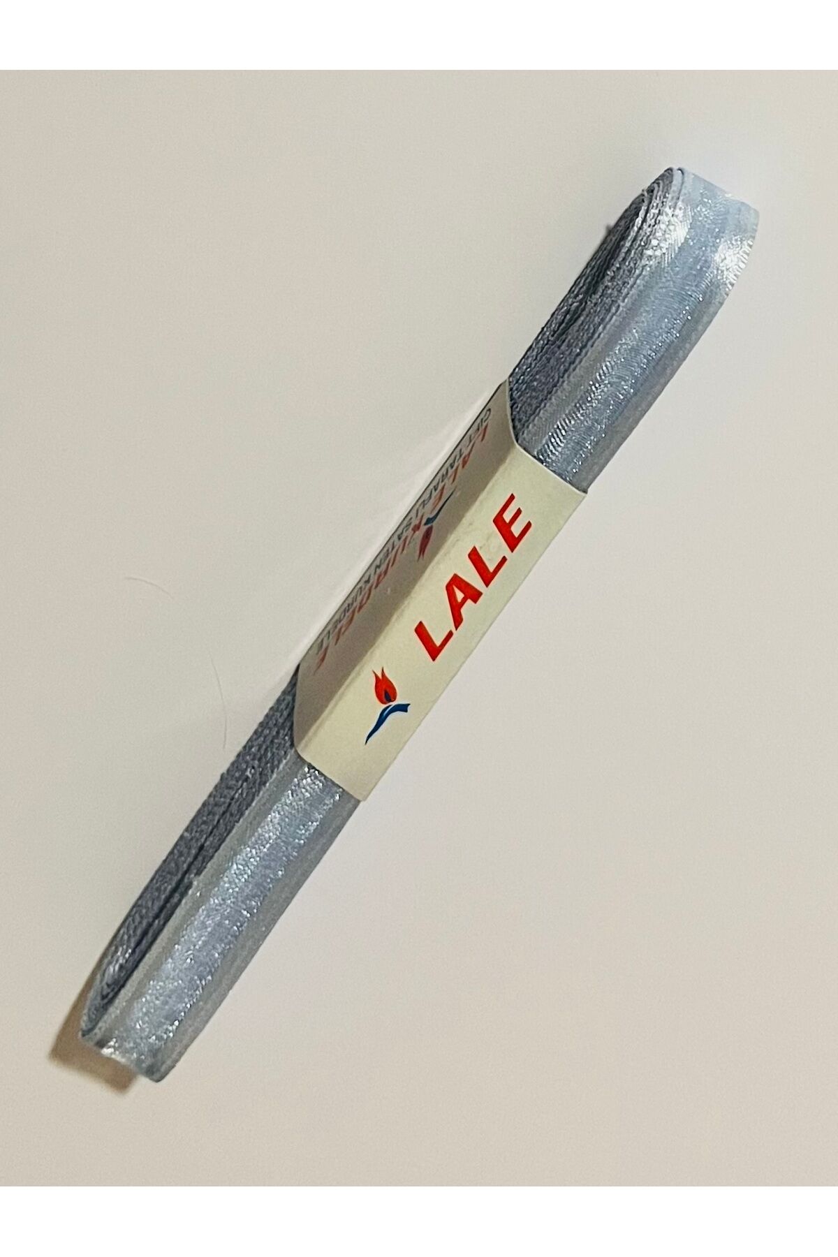 İki kenarı saten su kurdelesi. 1cm x 10metre. Renk: Mavi.