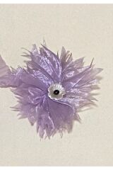 Plise Çarkıfelek Kurdele. 3.5cmx2metre. Açık Somon