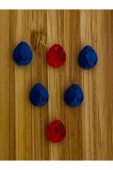 Oya, Abiye, Havlu, Takı, Örgü vb. El İşleme Plastik Gözyaşı Damla Boncuk. 25gr. Tahmini 190 Adet.