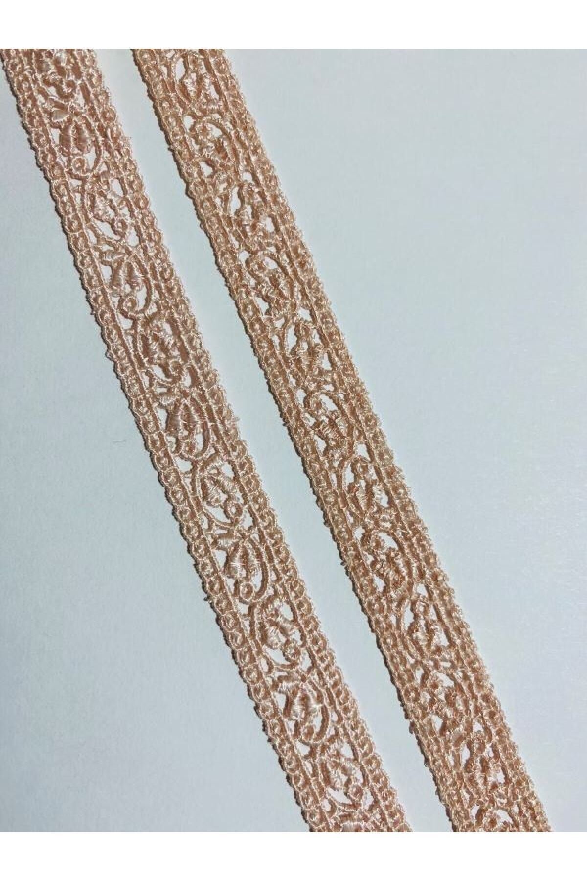 Dantel 1,5cmx4,82metre. Pudra.