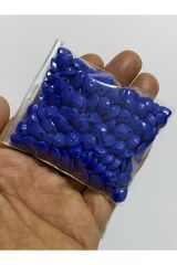 Oya, Abiye, Havlu, Takı, Örgü vb. El İşleme Plastik Gözyaşı Damla Boncuk. 25gr. Tahmini 195 Adet.