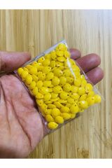 Oya, Abiye, Havlu, Takı, Örgü vb. El İşleme Plastik Gözyaşı Damla Boncuk. 25gr. Tahmini 195 Adet.