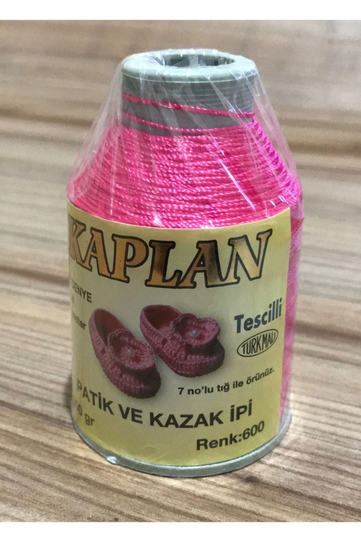 9 Kat 100 Gr Polyester Şal Örgü, Patik Ve Kasnak Ipliği Pembe 600