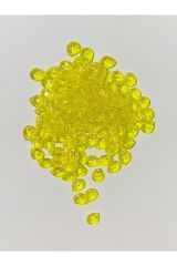 Oya, Abiye, Havlu, Takı, Örgü vb. El İşleme Plastik Gözyaşı Damla Boncuk. 25gr. Tahmini 195 Adet.