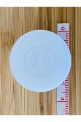 Amigurumi oyuncak yassı çıngırak. 3cm. 4 adet.