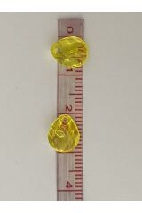 Oya, Abiye, Havlu, Takı, Örgü vb. El İşleme Plastik Gözyaşı Damla Boncuk. 25gr. Tahmini 195 Adet.