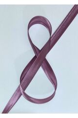 Saten Biye (şerit) Koyu Leylak. 2cm.