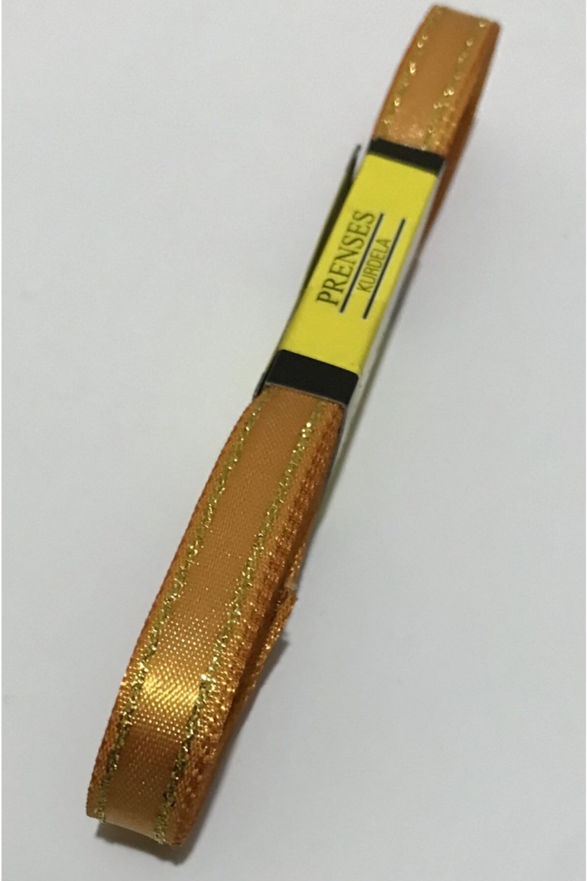 Saten Simli Kurdele, 1cm. 10metre. Koyu Ssrı.