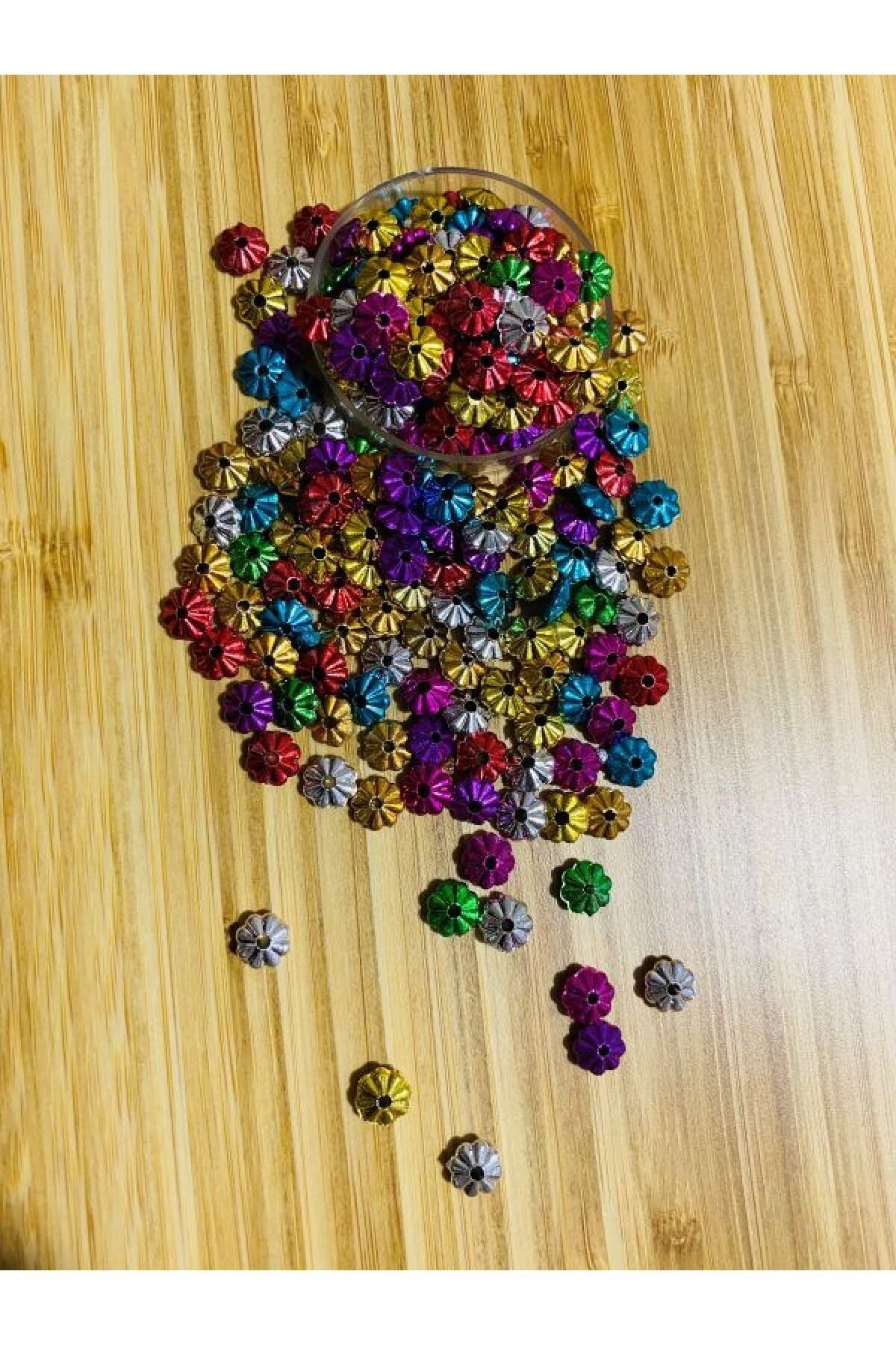 Janjan Çark Oya Ve Abiye Işleme Boncuk No:8. 8mm 25 gr